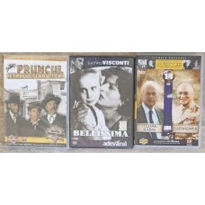 LOT 3 DVD-URI:  PRUNCUL, PETROLUL SI ARDELENII; BELLISSIMA; ITZHAK RABIN, DWIGHT D. EISENHOWER