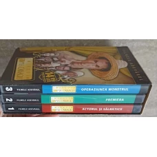 SET 3 DVD-URI: COLECTIA TOMA CARAGIU: OPERATIUNEA MONSTRUL, PREMIERA, ACTORUL SI SALBATICII