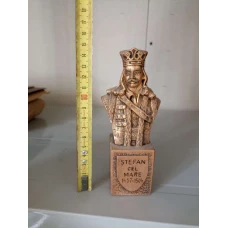 STATUETA IPSOS - STEFAN CEL MARE 1457-1504. PRODUS DE COLECTIE, DECOR