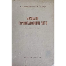 MANUALUL CONDUCATORULUI AUTO