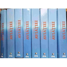 LUMEA AVIATIEI. PRIMA ENCICLOPEDIE COMPLETA. 8 BIBLIORAFTURI