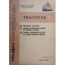 TRACTIUNE. TRACTIUNEA ELECTRICA. TRENURI AUTOMOTOARE USORARE. TRENURI SUBURBANE