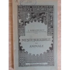 MESTESUGURILE LA ANIMALE