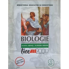 BIOLOGIE. MANUAL PENTRU CLASA A 9-A