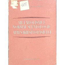 METABOLISMUL NORMAL SI PATOLOGIC AL APEI, SARII SI POTASIULUI