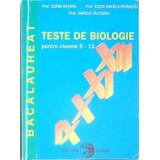 TESTE DE BIOLOGIE PENTRU CLASELE 9-12