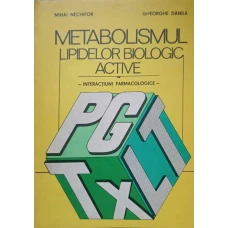 METABOLISMUL LIPIDELOR BIOLOGIC ACTIVE - INTERACTIUNI FARMACOLOGICE -