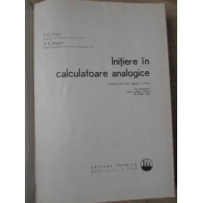 INITIERE IN CALCULATOARE ANALOGICE