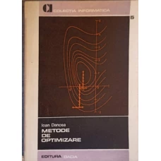 METODE DE OPTIMIZARE. ALGORITMI-PROGRAME
