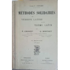 METHODES SOLIDAIRES DE VERSION LATINE