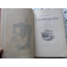COSMOPOLIS ROMAN ILLUSTRE D'AQUARELLES PAR DUEZ, JEANNIOT ET MYRBACH