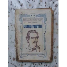 GENIU PUSTIU CU ILUSTRATII ORIGINALE IN TEXT DE PICTORII I. COMANESCU SI P.P.-MOLDA