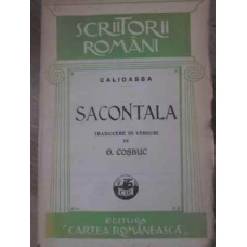 SACONTALA TRADUCERE IN VERSURI DE G. COSBUC