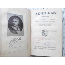 SCHILLER 1759-1805. LA VIE, L'HOMME, L'OEUVRE