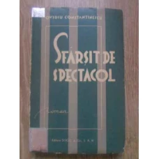 SFARSIT DE SPECTACOL