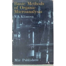 BASIC METHODS  OF ORGANIC MICROANALYSIS