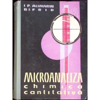 MICROANALIZA CHIMICA CANTITATIVA MICROANALIZA CHIMICA CANTITATIVA