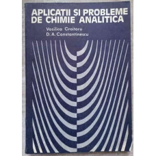 APLICATII SI PROBLEME DE CHIMIE ANALITICA