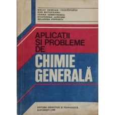 APLICATII SI PROBLEME DE CHIMIE GENERALA