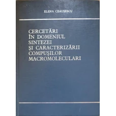 CERCETARI IN DOMENIUL SINTEZEI SI CARACTERIZARII COMPUSILOR MACROMOLECULARI