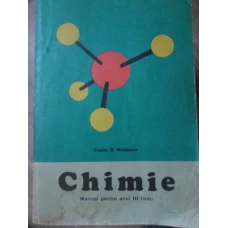 CHIMIE MANUAL PENTRU ANUL III LICEU
