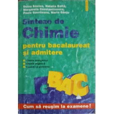 SINTEZE DE CHIMIE PENTRU BACALAUREAT SI ADMITERE