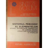 SISTEMUL PERIODIC AL ELEMENTELOR. ISTORIC, ACTUALITATE, PERSPECTIVE IN LUMINA TEORIEI STRUCTURII ELECTRONICE A ATOMILOR SISTEMUL PERIODIC AL ELEMENTELOR. ISTORIC, ACTUALITATE, PERSPECTIVE IN LUMINA TEORIEI STRUCTURII ELECTRONICE A ATOMILOR