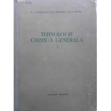 TEHNOLOGIE CHIMICA GANERALA VOL.1