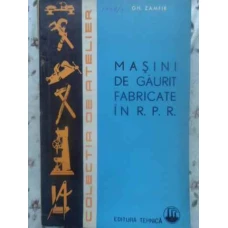 MASINI DE GAURIT FABRICATE IN R.P.R.