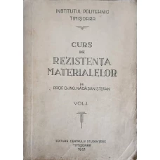 CURS DE REZISTENTA MATERIALELOR VOL.1