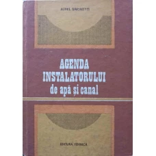 AGENDA INSTALATORULUI DE APA SI CANAL