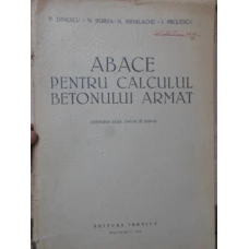 ABACE PENTRU CALCULUL BETONULUI ARMAT CONFORM STAS 1546-50 SI 3599-52 (MAPA CU PLANSE)