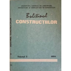 BULETINUL CONSTRUCTIILOR VOL.3 1989
