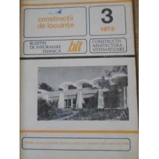 CONSTRUCTII DE LOCUINTE 3/1973