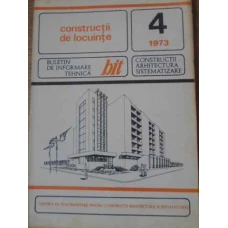 CONSTRUCTII DE LOCUINTE 4/1973