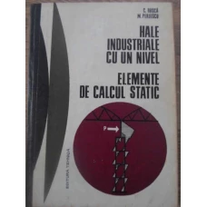 HALE INDUSTRIALE CU UN NIVEL ELEMENTE DE CALCUL STATIC