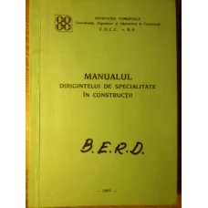 MANUALUL DIRIGINTELUI DE SPECIALITATE IN CONSTRUCTII