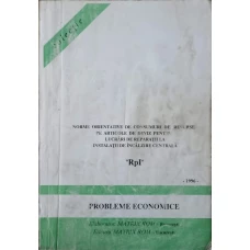 NORME ORIENTATIVE DE CONSUMURI DE RESURSE PE ARTICOLE DE DEVIZ PENTRU LUCRARI DE REPARATII LA INSTALATII DE INCALZIRE CENTRALA