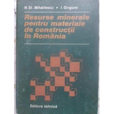 RESURSE MINERALE PENTRU MATERIALE DE CONSTRUCTII IN ROMANIA