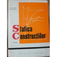 STATICA CONSTRUCTIILOR VOL.3 FORMULARI SI METODE MATRICEALE IN STATICA LINIARA