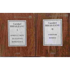 SPIRITUL CRITIC IN CULTURA ROMANEASCA VOL.1-2