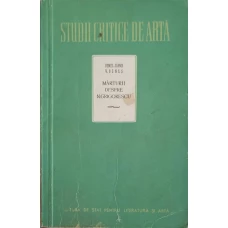 MARTURII DESPRE N. GRIGORESCU. ANTOLOGIE CRITICA