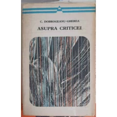 ASUPRA CRITICEI