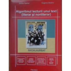 ALGORITMUL LECTURII UNUI TEXT (LITERAR SI NONLITERAR)