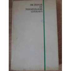 DICTIONAR DE TERMINOLOGIE LITERARA