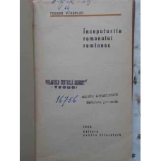 INCEPUTURILE ROMANULUI ROMANESC