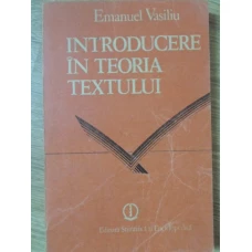 INTRODUCERE IN TEORIA TEXTULUI