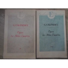 OPERA LUI MIHAI EMINESCU VOL.1-2