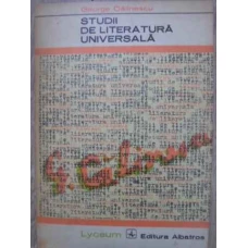 STUDII DE LITERATURA UNIVERSALA