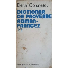 DICTIONAR DE PROVERBE ROMAN-FRANCEZ